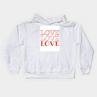 Love love Kids Hoodie